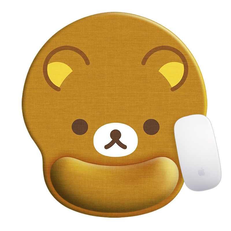 Laptop Accessories For Wrist Support - Podkładka pod nadgarstek Rilakkuma, ergonomiczna, miękka
