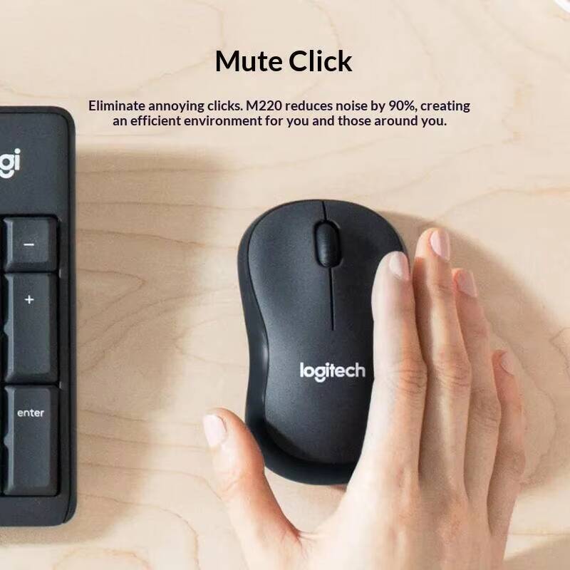 Logitech M220 Silent Wireless  – Laptop Accessories You Need recenzja i cena