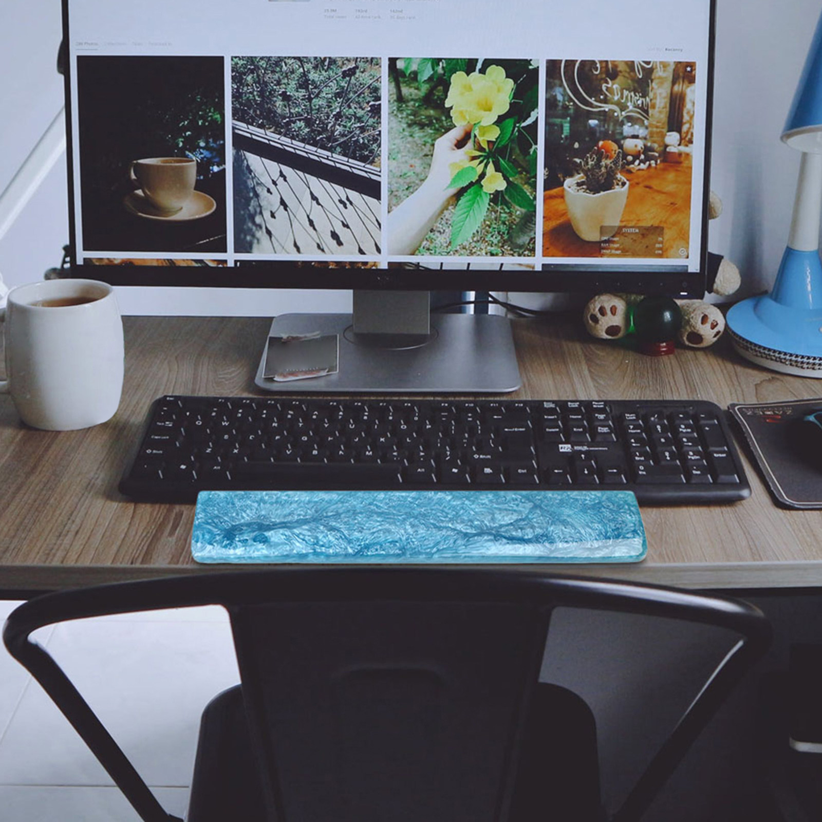 Niebieska podkładka pod nadgar – Laptop Accessories For Wrist Support recenzja i cena