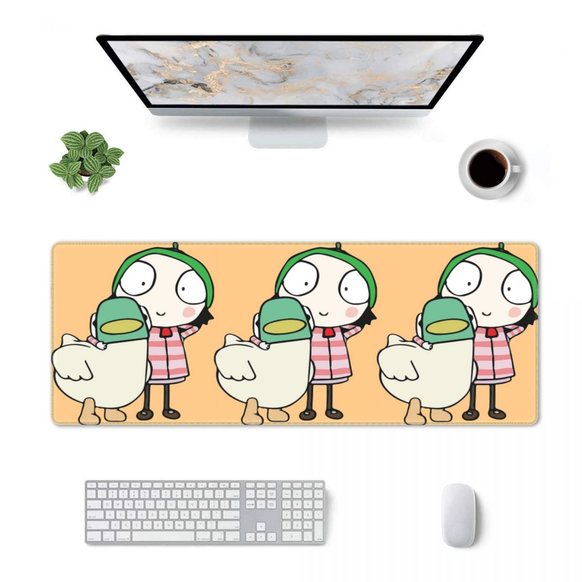 Duża podkładka pod mysz Sarah  – Laptop Accessories To Have recenzja i cena