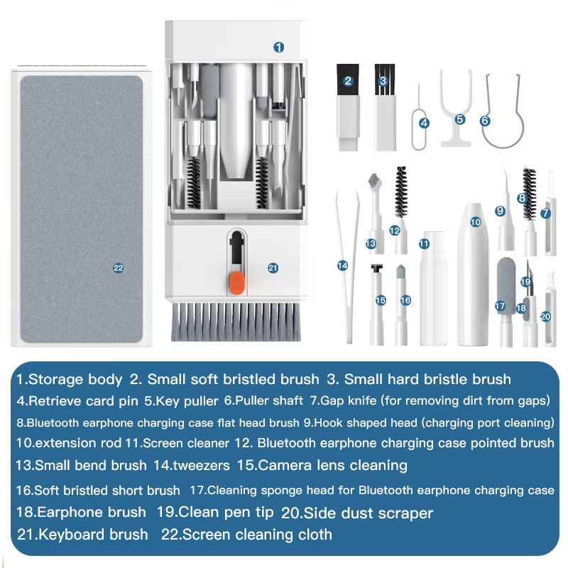 Czarny zestaw czyszczący 22 w  – Screen Cleaning Kit recenzja i cena