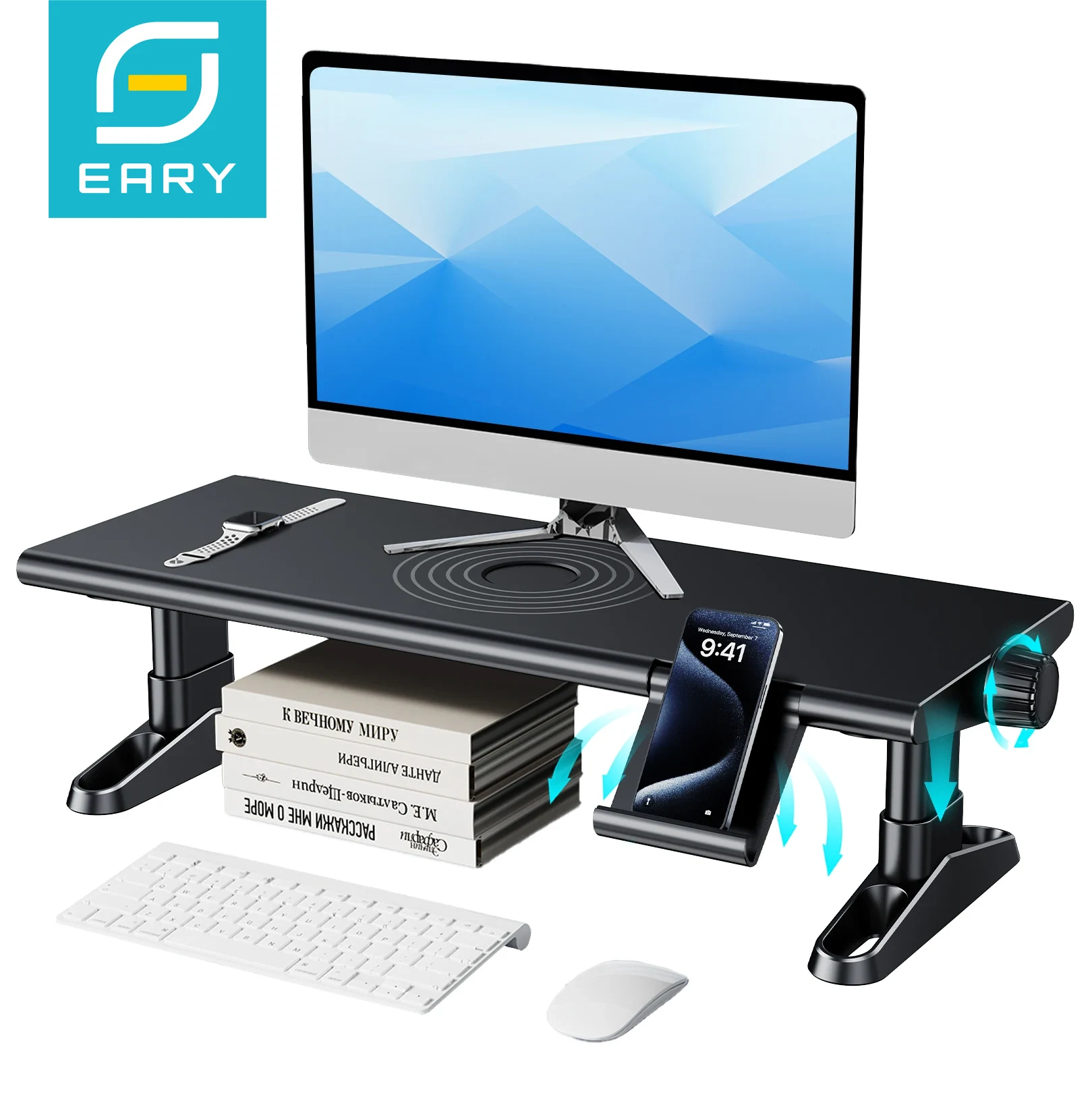 Eary Monitor komputerowy stoja – Laptop Stand Riser recenzja i cena