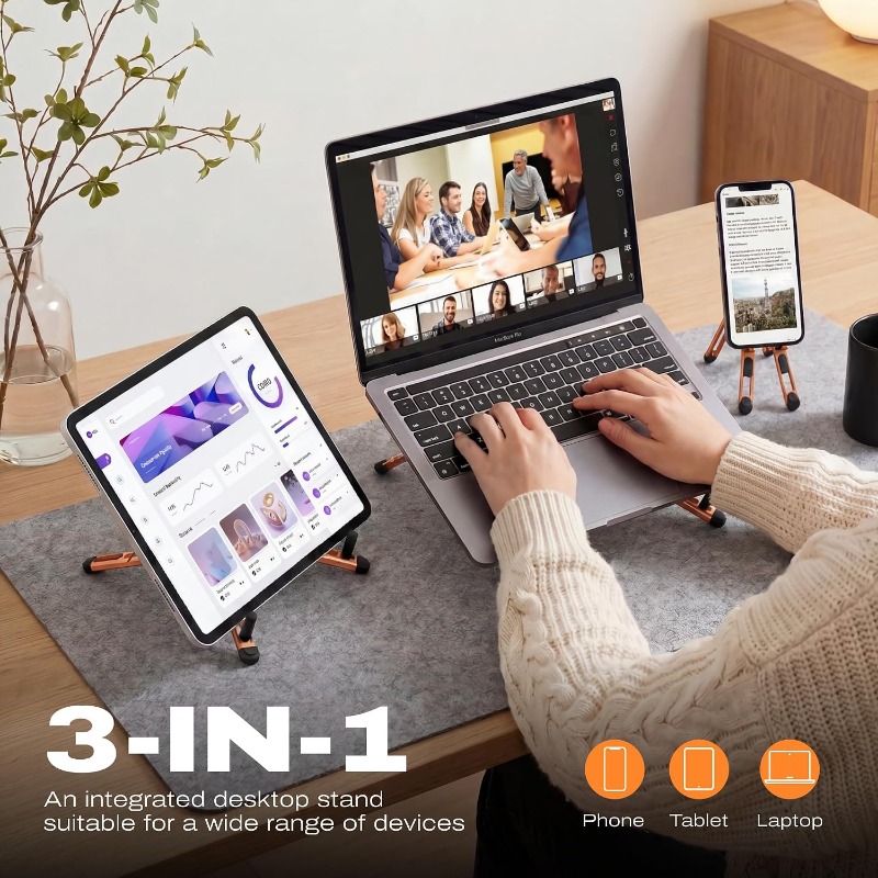 Magnetyczny składany stojak 3  – Laptop Stand Riser recenzja i cena
