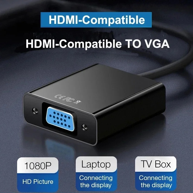 Konwerter HDMI na VGA HD 1080P – Hdmi Vga Adapter recenzja i cena