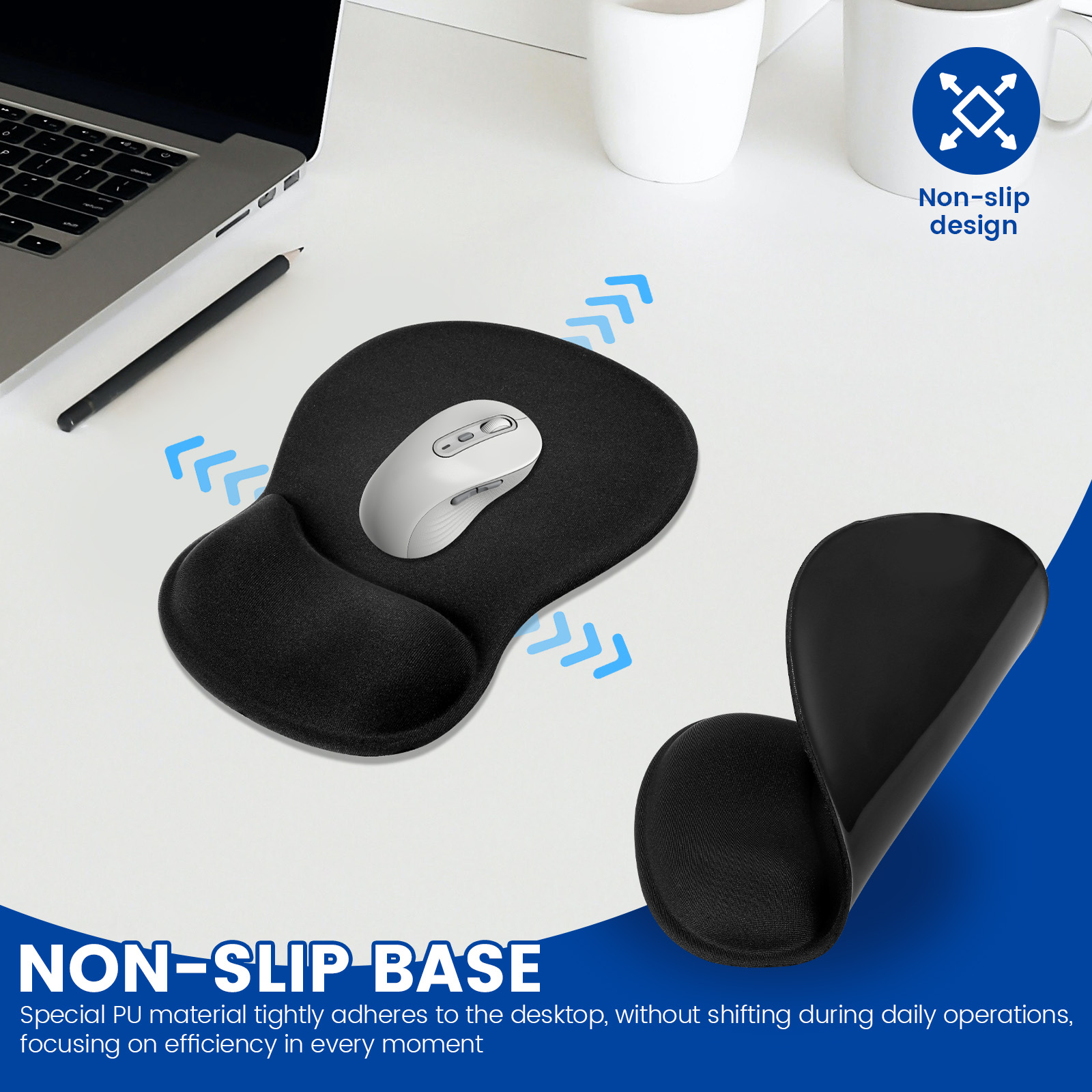 1/4 szt. Ergonomiczna podkładk – Laptop Accessories For Wrist Support recenzja i cena