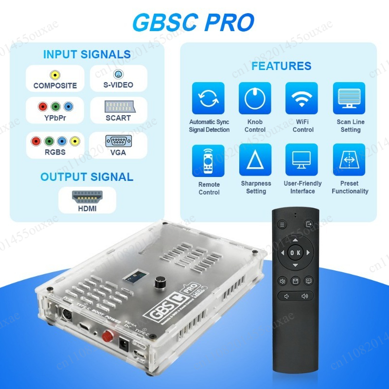 Konwerter sygnału GBSC RGBS Ad – Hdmi Vga Adapter recenzja i cena