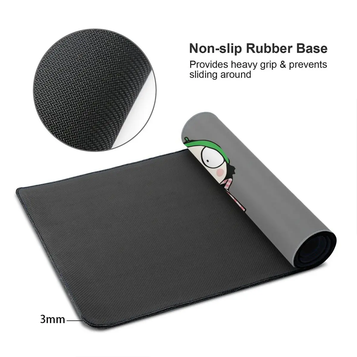 Duża podkładka pod mysz Sarah  – Laptop Accessories To Have recenzja i cena