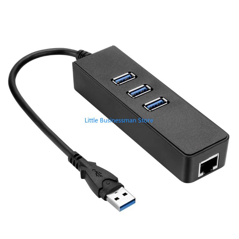 Adapter USB Ethernet z trzema  – Laptop Accessories You Need recenzja i cena