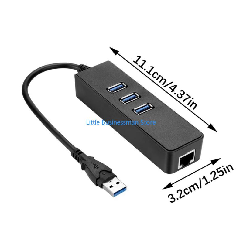 Adapter USB Ethernet z trzema  – Laptop Accessories You Need recenzja i cena