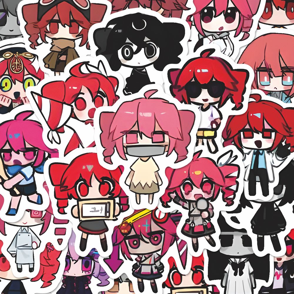 100 sztuk Kasane Teto Anime na – Laptop Accessories Diy recenzja i cena