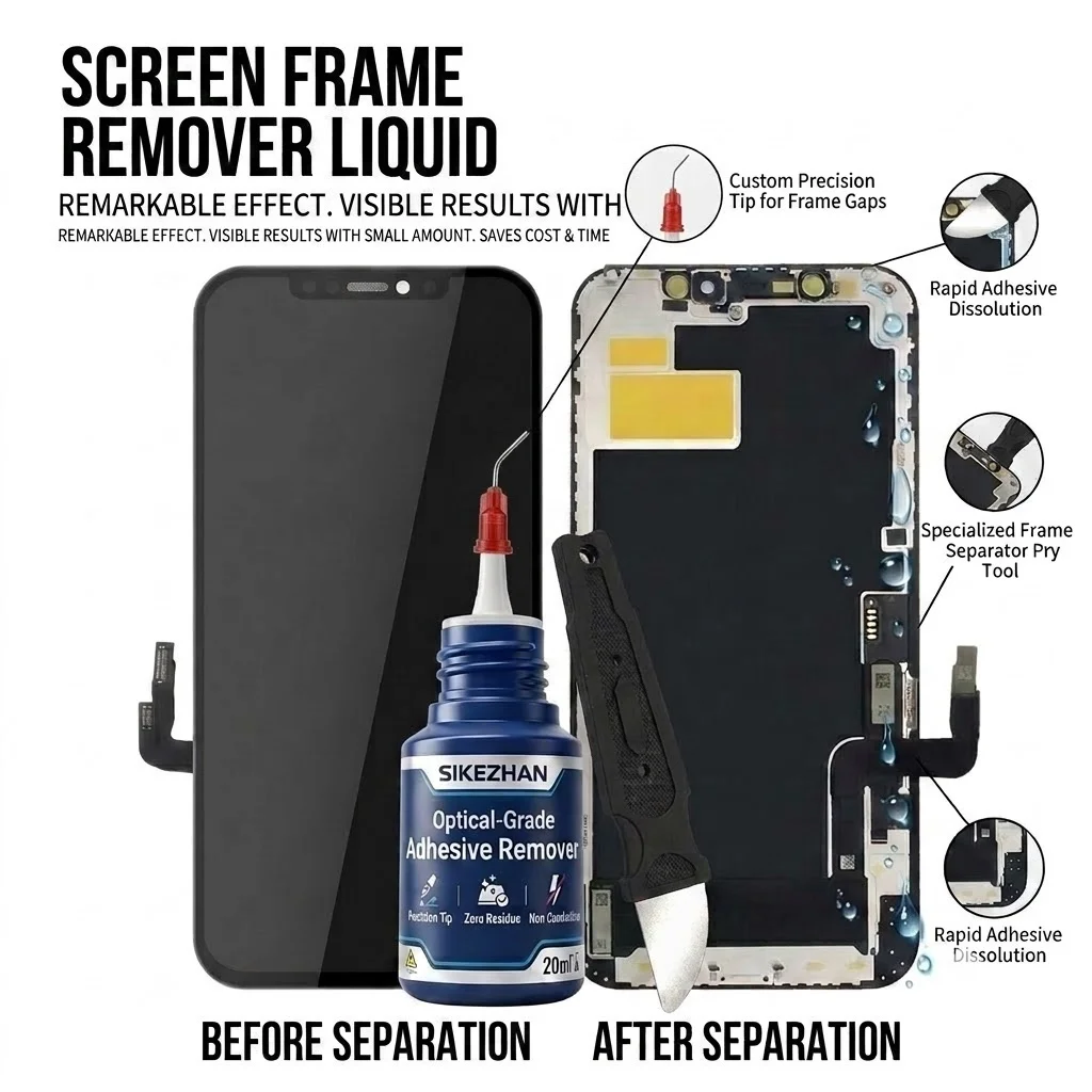 Zestaw do usuwania kleju optyc – Screen Cleaning Kit recenzja i cena