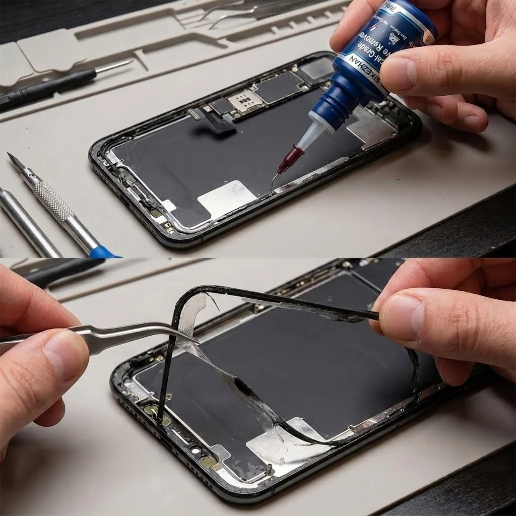 Zestaw do usuwania kleju optyc – Screen Cleaning Kit recenzja i cena
