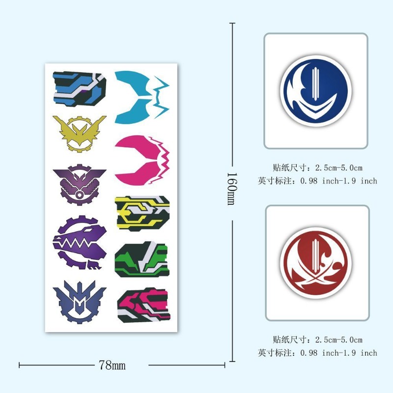 60 arkuszy naklejek z logo Kam – Laptop Accessories All recenzja i cena